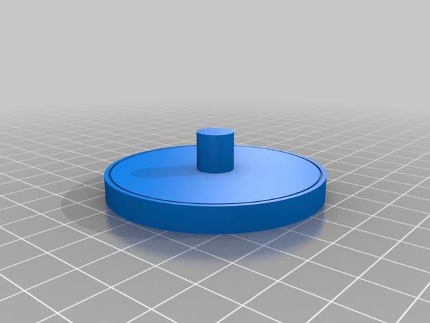 NASA 卫星信号接收器 34M天线3D打印模型
