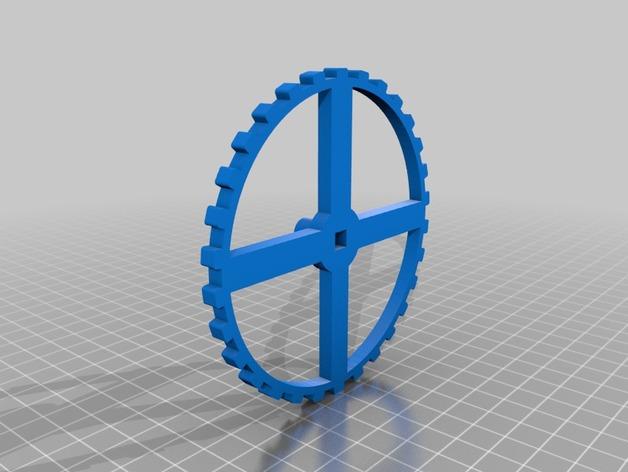 齿轮组装模型演示3D打印模型