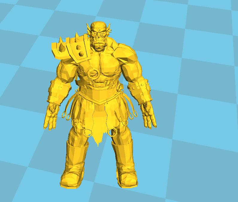 魔兽世界 奥格瑞姆3D打印模型