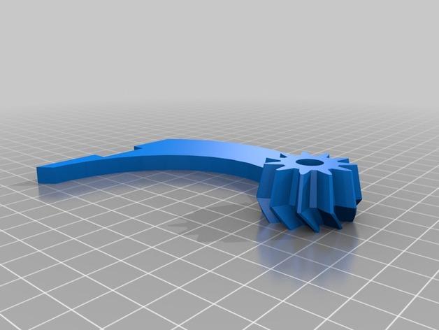 神奇的立方体齿轮3D打印模型