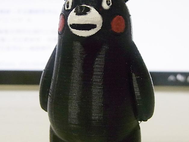 Kumamon__日本熊本熊3D打印模型