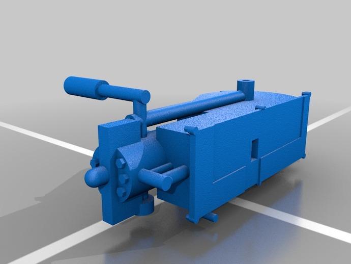 3D打印机械引擎套组3D打印模型