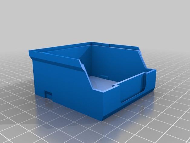3D打印可叠放的螺丝钉收纳盒3D打印模型