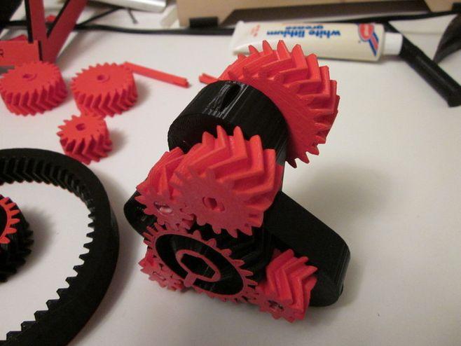 3D打印自动变速箱3D打印模型