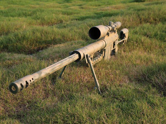 3D打印M200狙击步枪3D打印模型