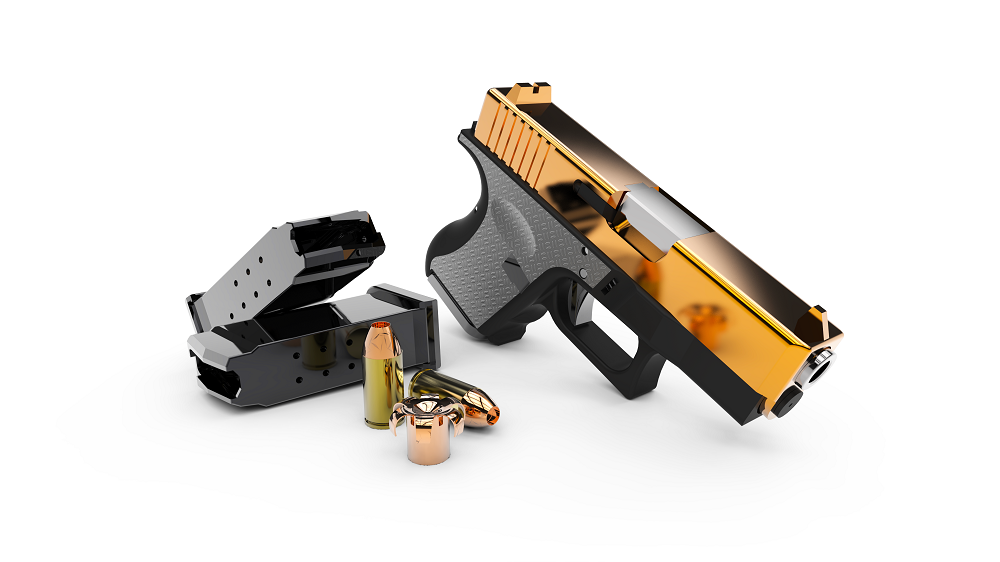 3D打印格洛克手枪模型