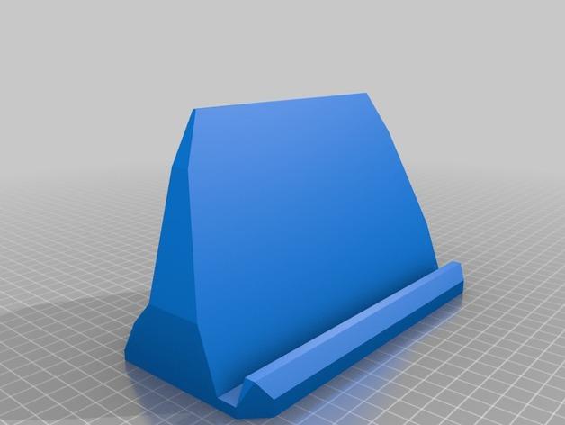 标签支架手机架3D打印模型