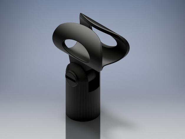 麦克风支架3D打印模型