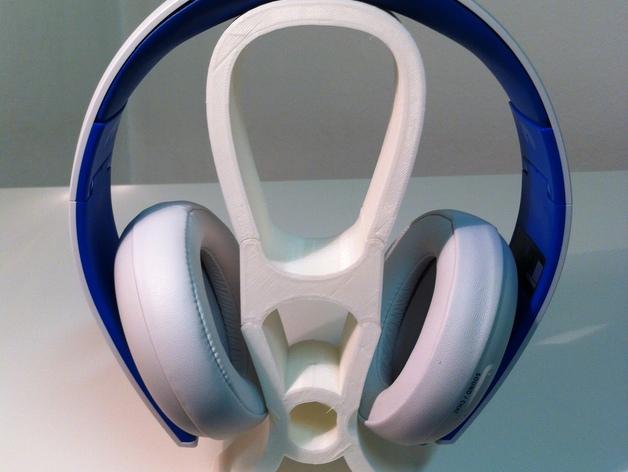 头戴式耳机支架3D打印模型