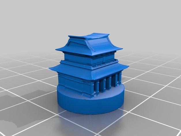 卡坦岛3D打印模型