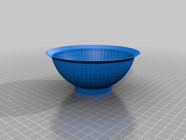 3D打印洗菜篮 滤水篮3D打印模型