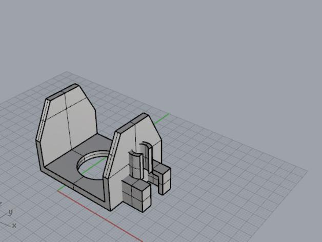 3D打印手机充电线支架3D打印模型