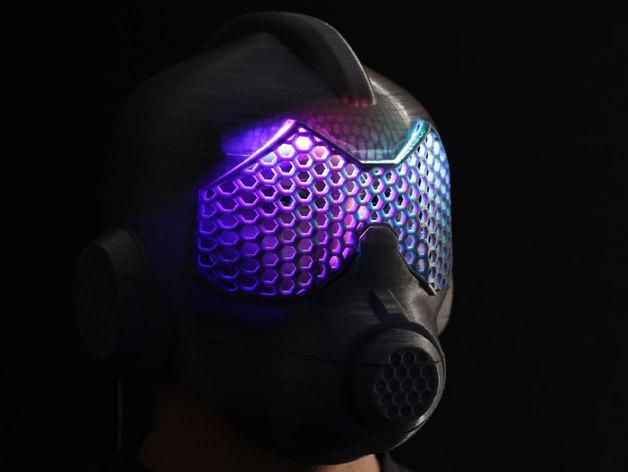 复仇者黄蜂头盔 COSPLAY 道具3D打印模型