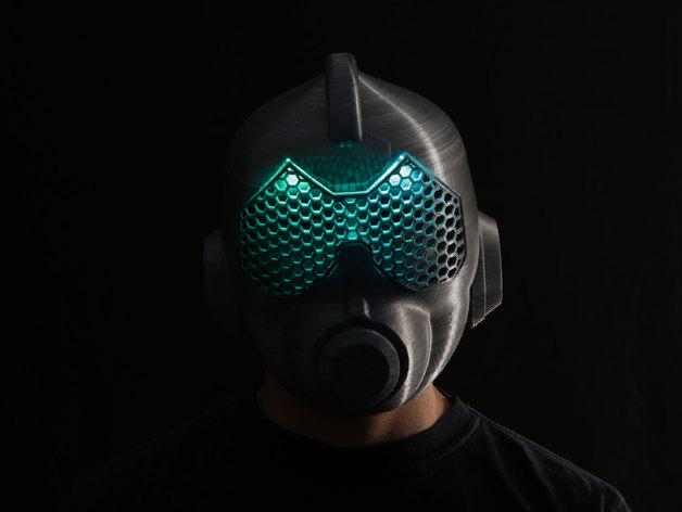 复仇者黄蜂头盔 COSPLAY 道具3D打印模型