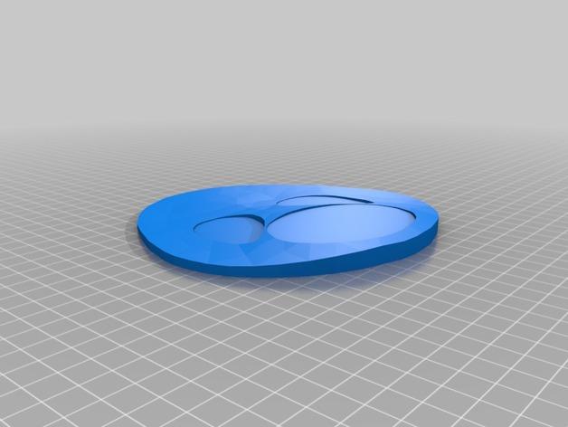 3D打印拼图熊猫3D打印模型