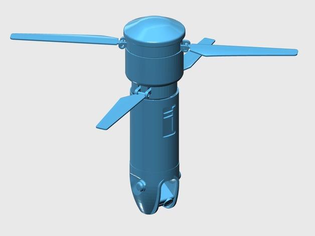 3打印小精灵飞行器3D打印模型