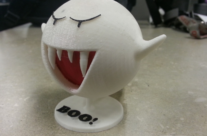 emoji表情 boo3D打印模型