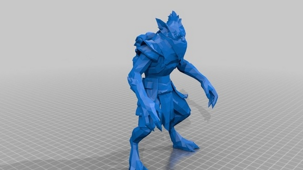 DotA2 刀塔2 赏金猎人 3D打印模型手办3D打印模型
