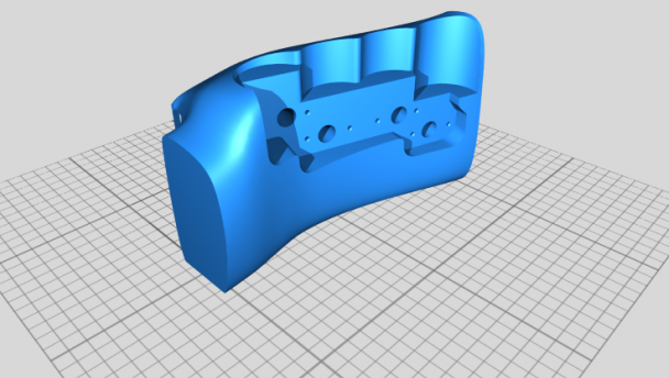 原子小提琴3D打印模型