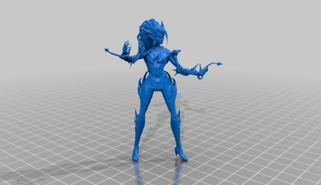 LOL英雄联盟 婕拉3D打印模型