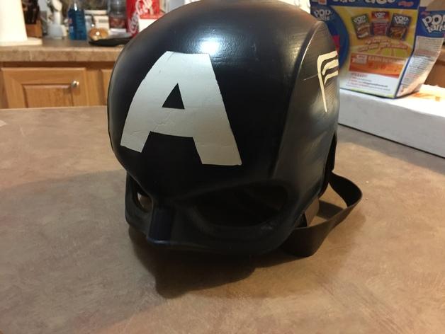 复仇者联盟 美国队长头盔3D打印模型