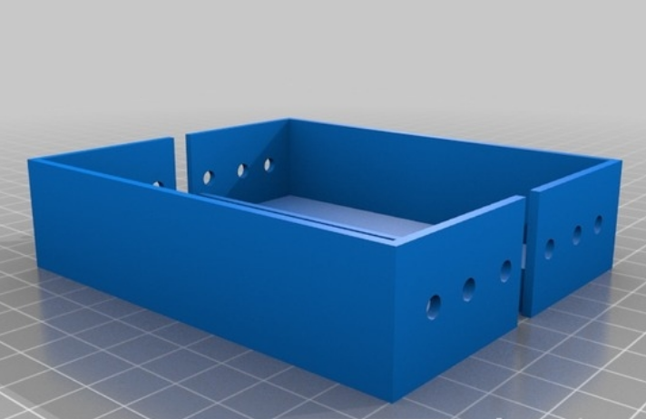 可折叠工具箱3D打印模型