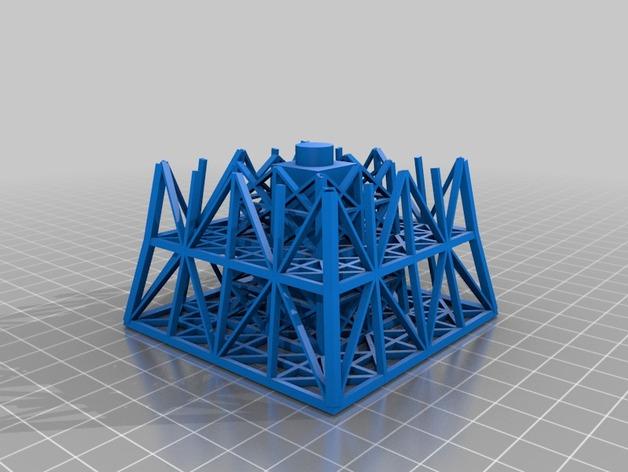 3D打印东京铁塔模型3D打印模型