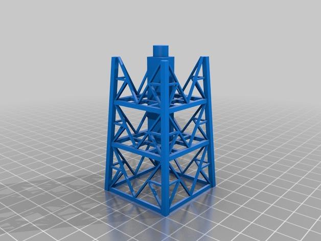 3D打印东京铁塔模型3D打印模型