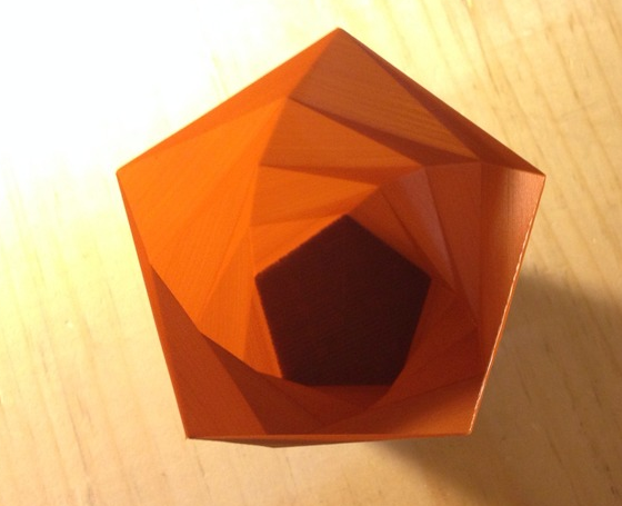 蜂窝花瓶3D打印模型