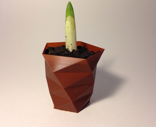 蜂窝花瓶3D打印模型