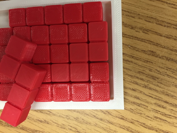 俄罗斯方块3D打印模型