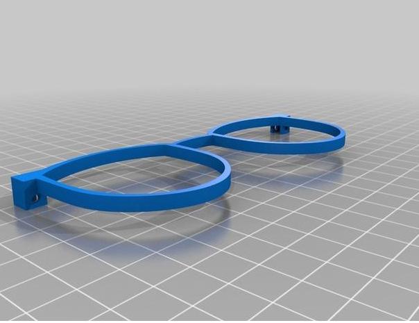 眼镜3D打印模型