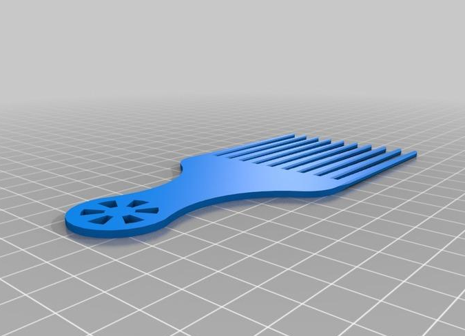 实用小梳子3D打印模型