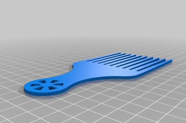 实用小梳子3D打印模型