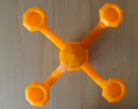 蜡烛灯台3D打印模型