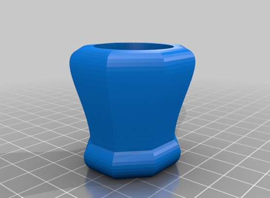蜡烛灯台3D打印模型