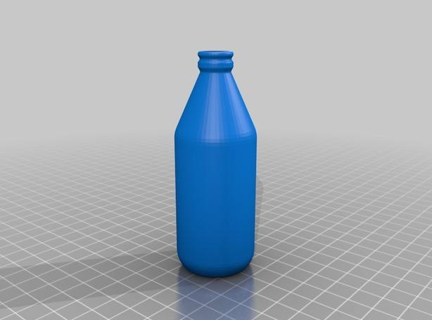 瓶子模型3D打印模型