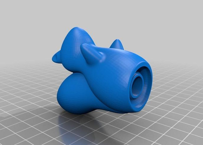 松鼠小杯子3D打印模型