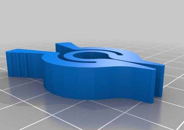 糖果色衣夹3D打印模型