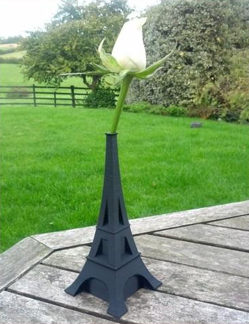 埃菲尔铁塔花瓶3D打印模型