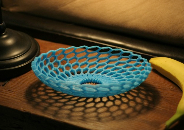 镂空六角碗模具3D打印模型