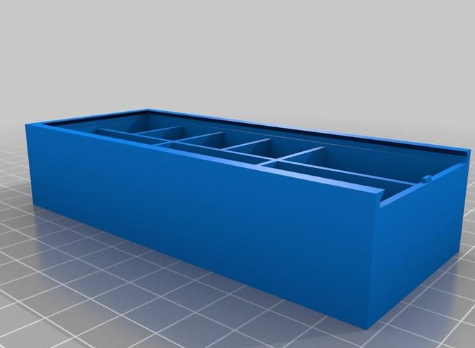 药丸收纳盒（医药盒）3D打印模型