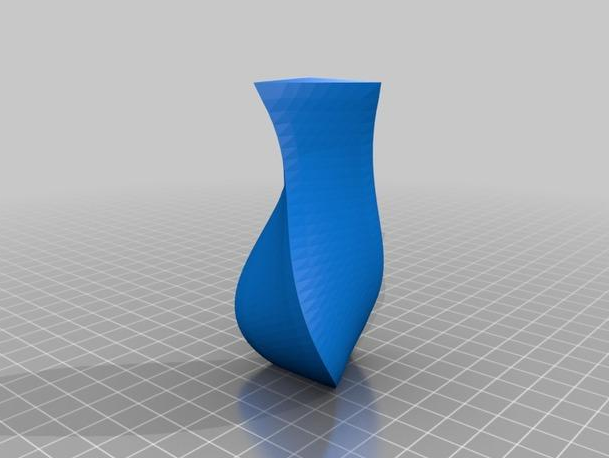 净素花瓶3D打印模型