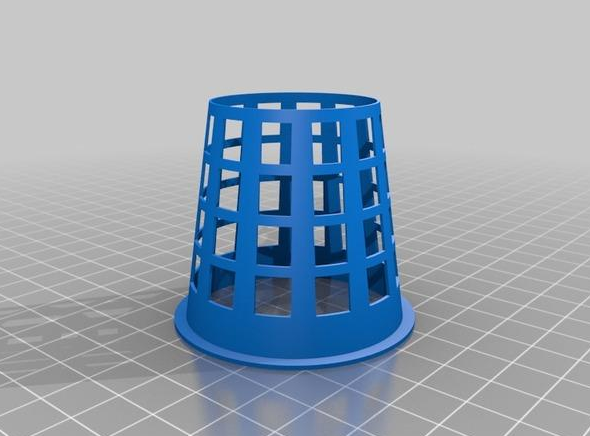 水培花盆3D打印模型