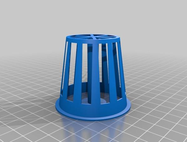 水培花盆3D打印模型