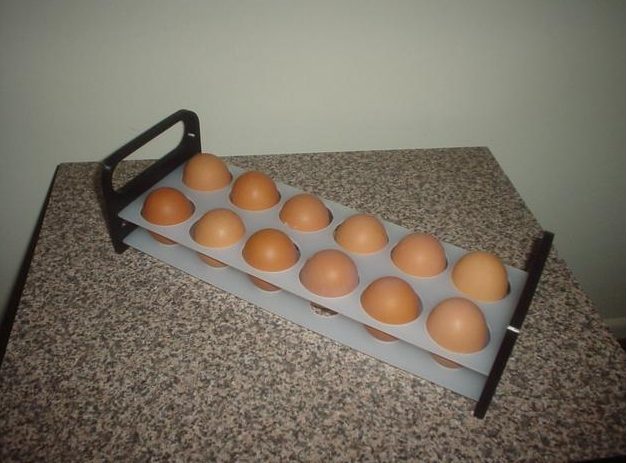 鸡蛋托盘3D打印模型