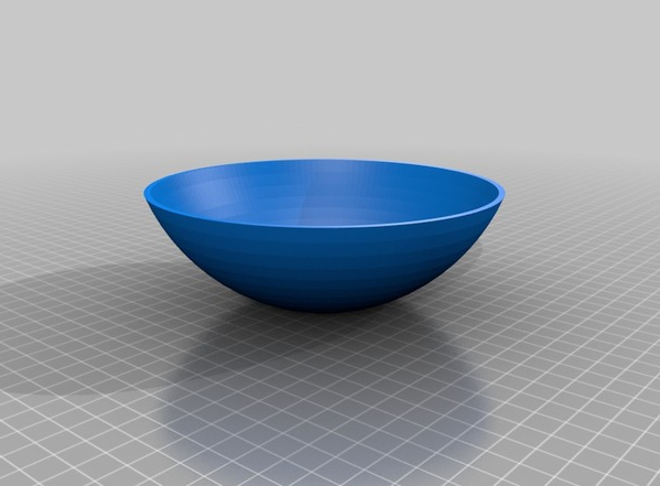 圆口碗3D打印模型