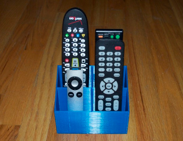 遥控器收纳盒3D打印模型
