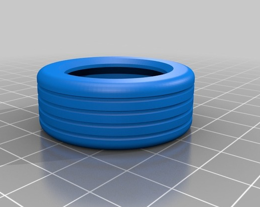 垃圾桶3D打印模型