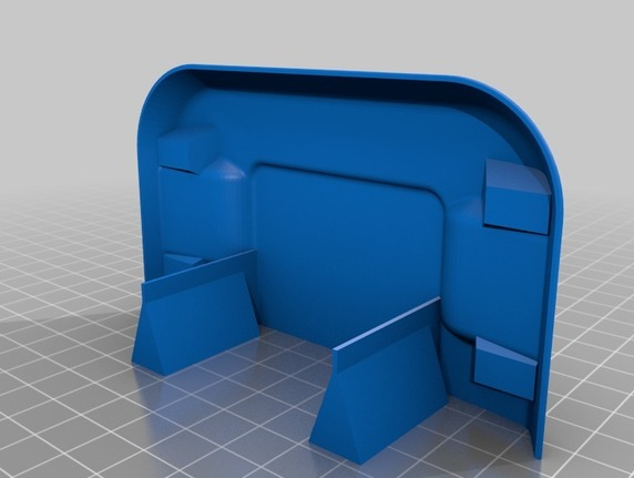 垃圾桶3D打印模型
